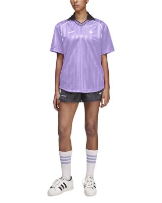 Piped Open Collar Polo Shirt