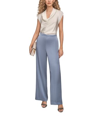 Satin Wide Leg Pants