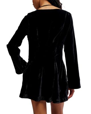 Linney Velvet Mini Dress