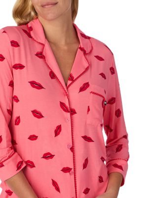 Three Quarter Sleeve Pajama Set