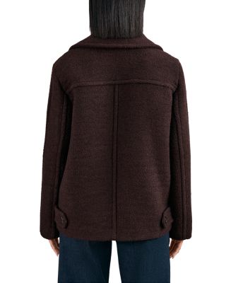 Addie Short Wool Coat 