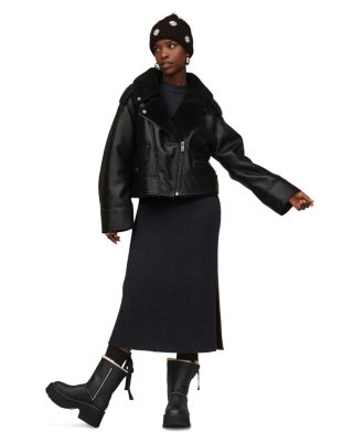 Finn Luxe Fluff Moto Jacket