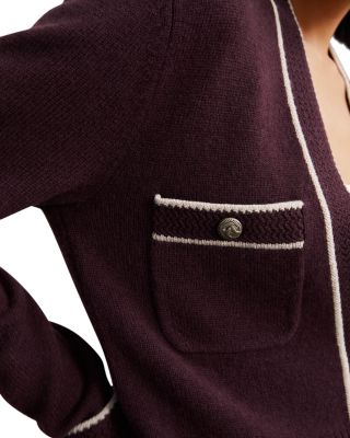 Eloise Tipped Cardigan