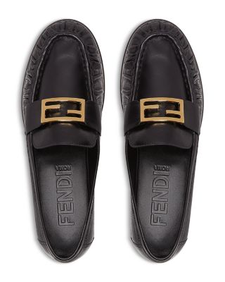 Women's Baguette Leather Loafers