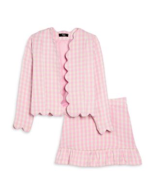 Girls' Tweed Blazer & Skirt, Big Kid - Exclusive
