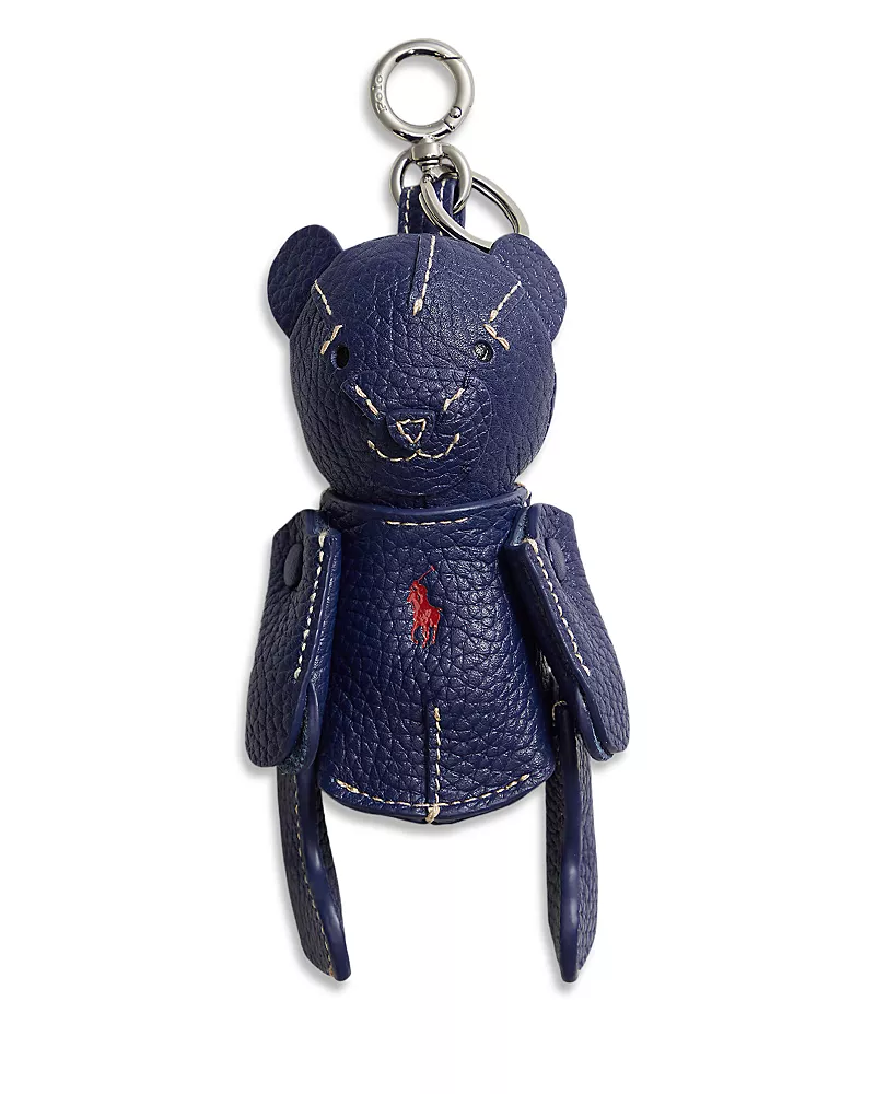 Polo Ralph Lauren Polo Bear Leather Bag Charm