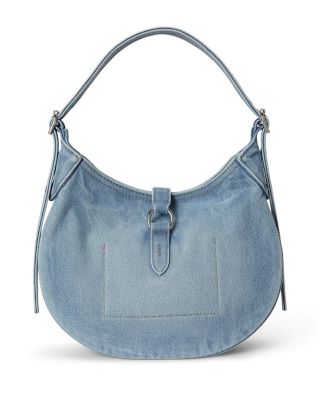 Polo ID Small Denim Shoulder Bag