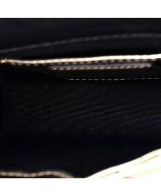  Small Serpenti Forever Square Shoulder Bag Metallic Leather