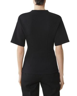  Cotton Fleece and Cashmere T-Shirt