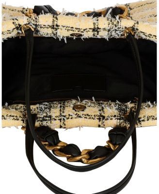 Plaid Tweed 1945 Tote Bag