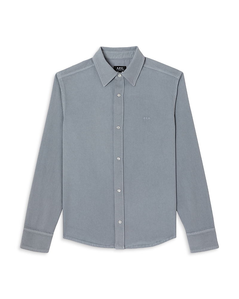 A. p.c Surchemise Long Sleeve Button Front Shirt