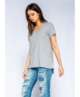  Short Sleeve Shrunken Boyfriend Tee