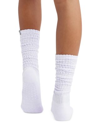 Scrunch Premium Grip Crew Socks