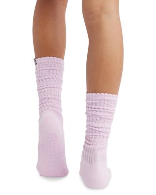 Scrunch Premium Grip Crew Socks