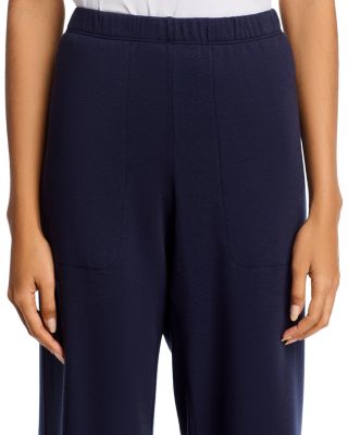 Cozy Brushed Terry Straight Pants