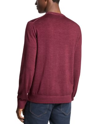 Merino Wool Garment Dyed Sweater
