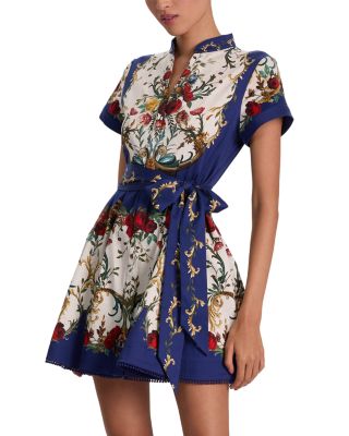 Lucy Short Sleeve Mini Shirtdress