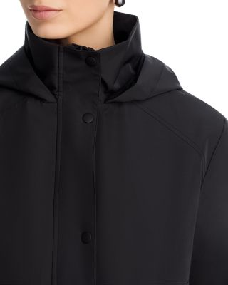 Mock Neck Raincoat