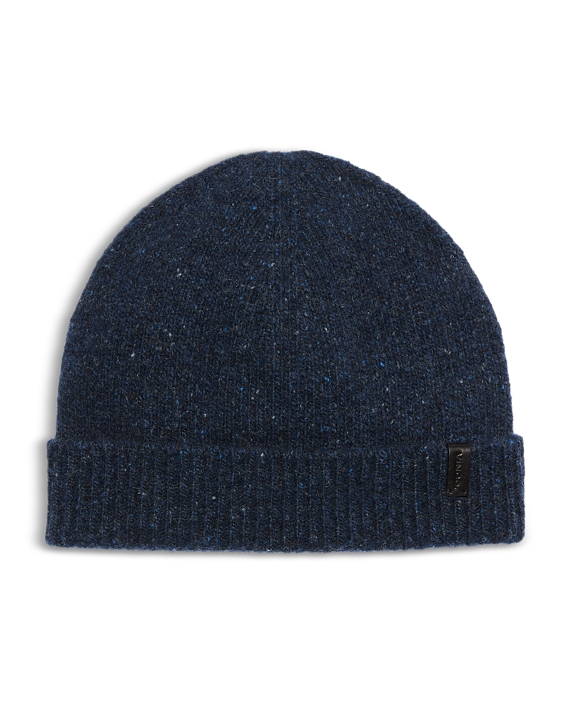 Vince Donegal Cashmere Beanie In Blue