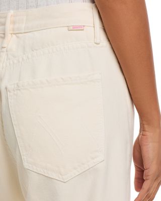 The Lemon Twist Sneak High Rise Wide Jeans in Nat Natural