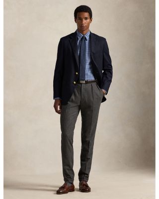 Classic Fit Plaid Oxford Button Down Shirt