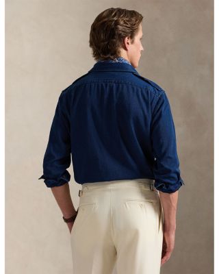 Classic Fit Indigo Chino Workshirt