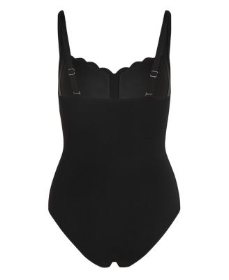 Shaping Scallop Swimsuit