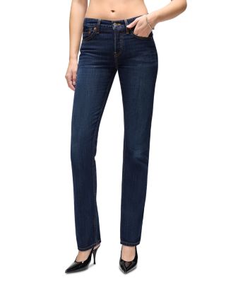 The Slim Cig Mid Rise Jeans in Dark Lady Blue
