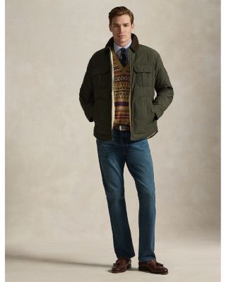 Quilted Ripstop Shirt Jacket