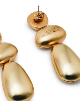 Dinah Dome Drop Earrings, 1.8"L