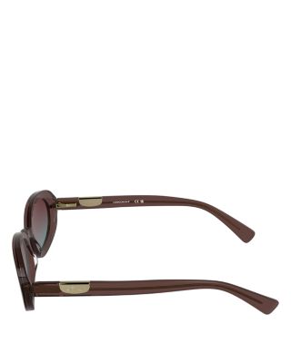 Le Pliage Slim Oval Sunglasses, 54mm
