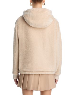 Zip Up Hooded Cardigan