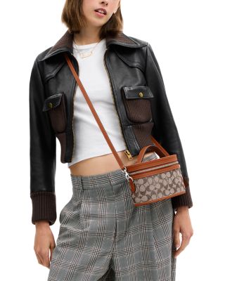 Crystal Signature Jacquard Trail Bag 