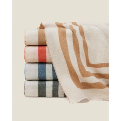 Tre Righe Cashmere Blend Throw, 51&amp;quot; x 70&amp;quot;