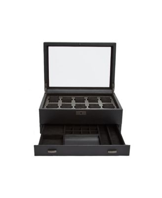 Axis 10 Piece Watch Box with Drawer