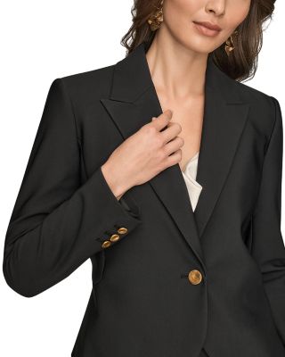 Peplum Turtleneck Blazer Jacket