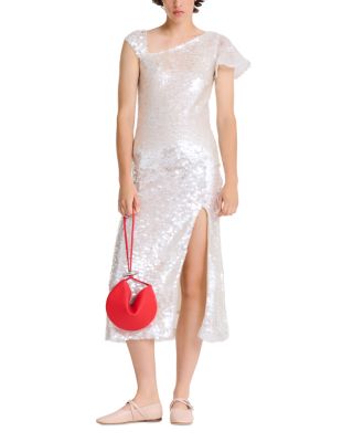 Le Roseau Leather Wristlet Clutch