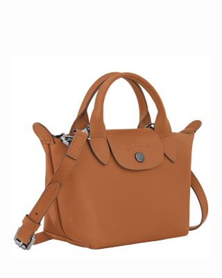 Le Pliage Xtra Top Handle XS Leather Crossbody