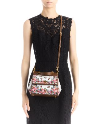 Floral Top Handle Bag