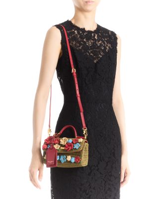 My Sicily Crocheted Top Handle Bag