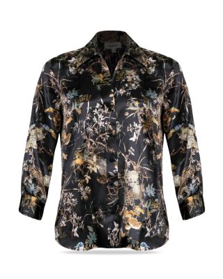 Dani Silk 3/4 Sleeve Blouse