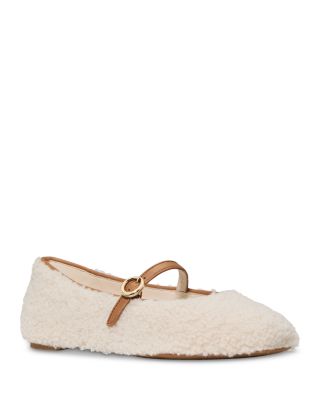 Women's Halo Shearling Mary Jane Flats