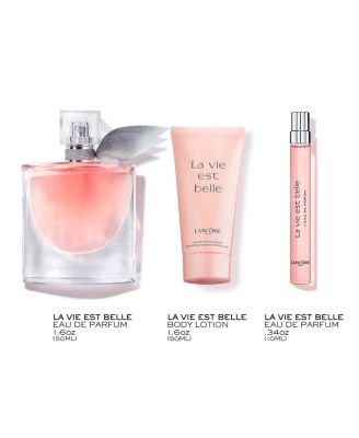 La vie est belle Limited Edition Travel Fragrance &amp; Body Lotion Holiday Gift Set ($182 value)