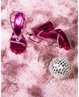 Embellished Disco Ball Clutch - Exclusive