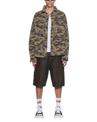 Vulture Camo Long Sleeve Button Front Shirt