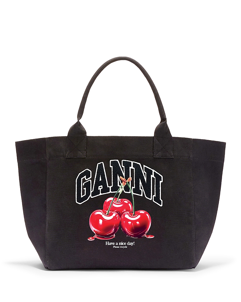 Ganni Trapeze Shopper Tote