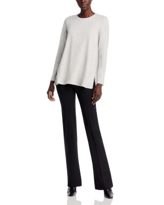 Striped Brushed Terry Easy Tunic