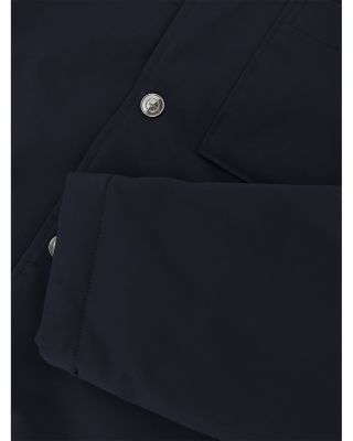 Parker Long Sleeve Nylon Patch Pocket Overshirt