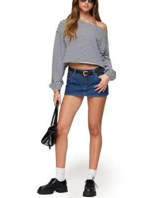 Aveline Off Shoulder Light Sweatshirt