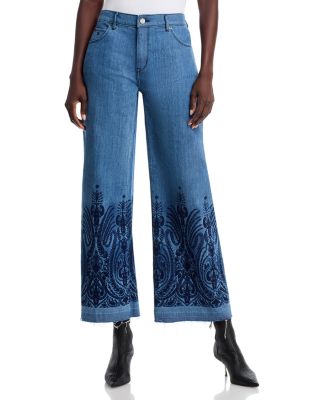 Shira High Rise Wide Leg Jeans in Indigo